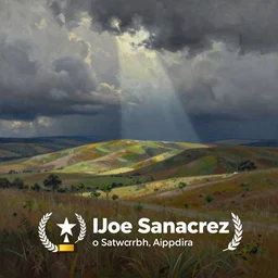 a beautiful landscape painting by joe sanchez, trending on arstation