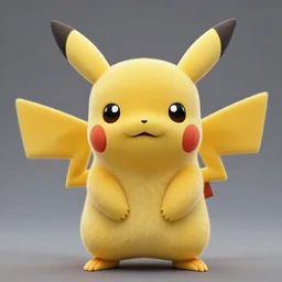 a stunning photograph of a pikachu in real life, 8 k hd, incredibly detailed, hd fur, cute mouse pokemon, sent from my iphone ; it has a cold but is happy