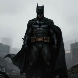 batman as a shadow demon, horror