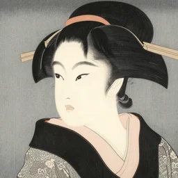 Ichiban Kasuga, woodblock portrait by Utagawa Kuniyoshi