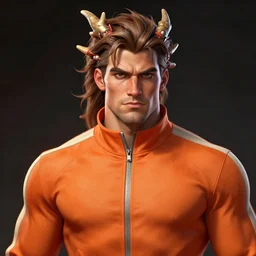 a award winning commission portrait of a fit anthro dragon wearing an orange tracksuit,digital art,art by greg rutkowski,character design by charles bowater,detailed face,hyperdetailed,photorealistic,artstation,deviantart,4k,western comic art,sharp,high definition