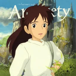 (2010) Secret World of Arrietty film covers,Studio Ghibli,epic,masterpiece illustration in the style of Keith Thompson, digital art