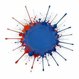 paint splatter high quality artistic