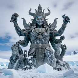 mysteries of Antarctica glacial cult mountain god