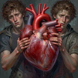 your heart races, your breathing becomes shallow and fast, and you might start to shake or sweat. you feel like you can't think straight, and all you want to do is get away from whatever is causing the fear, intricate, highly detailed, digital painting, artstation, concept art, smooth, sharp focus, illustration, unreal engine 5, 8 k, art by artgerm and greg rutkowski and alphonse mucha