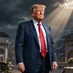donald trump in splatoon