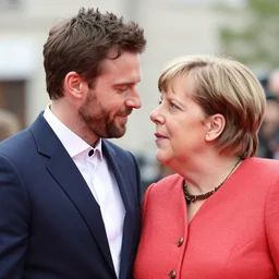 nathan fillion and angela merkel in love
