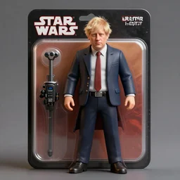boris johnson as a star wars action figure trending on art station, octane render