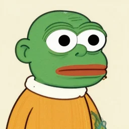 a very detailed pepe