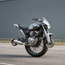 One-wheel motorcycle from 2070