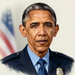 creepy police sketch of obama