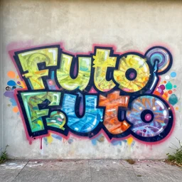 a graffiti style with the letters futo, futo, futo futo futo futo futo futo futo