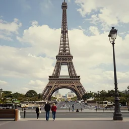 A scene in paris by Erik Bulatov