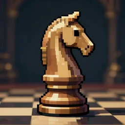pixel art chess piece knight, trending on art station, epic realistic grand, headless horseman 4 k 8 k elden ring noriyoshi ohrai