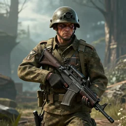 horror military solder, realistic, beautiful texture, beautiful graphics, fantasy artwork, very beautiful scenery, hd, hdr, ue 5, ue 6, unreal engine 5, cinematic 4 k wallpaper, 8 k, ultra detailed, b popular digital, details, beautiful image,