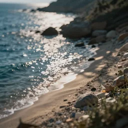 tiltshift seaside
