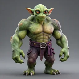 bodybuilder gollum