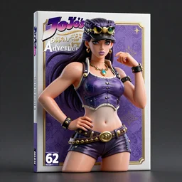 3d render of cover of JoJo's Bizarre Adventure Volume 62