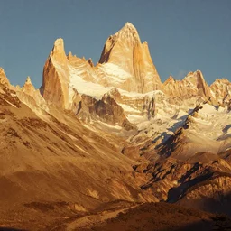 vintage color photo of Cordillera De Los Andes covered in liquid gold reflecting light, 8k definition