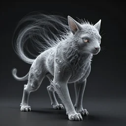 cyber animal : by michal karcz, guillermo del toro :, dynamic, particulate, intricate, elegant, highly detailed, centered, artstation, smooth, sharp focus, octane render