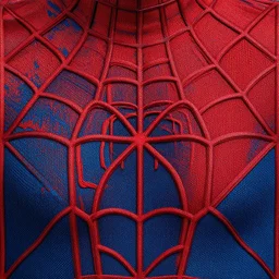 spider man costume texture, seamless, material, high contrast colors, sharp, focused