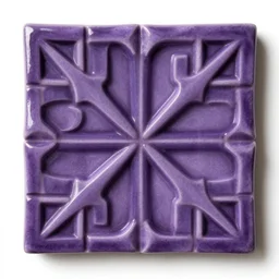 an ornate cubic purple bauhaus tileable design
