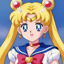 a sailor moon version of the face of a person named chupi spoglub