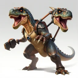 trex as an apex legends character digital illustration portrait design by, wayne barlowe detailed, gorgeous lighting, wide angle action dynamic portrait