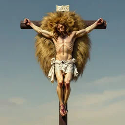 portrait lionel messi as jesus ´ s crucifixion, full length shot, shining, 8 k highly detailed, sharp focus, illustration, art by artgerm, mucha, bouguereau