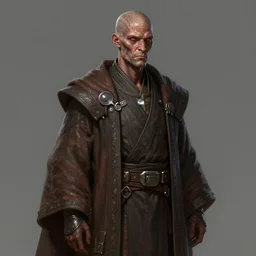 concept art for a new star wars alien character wearing robes, detailed portrait, digital art