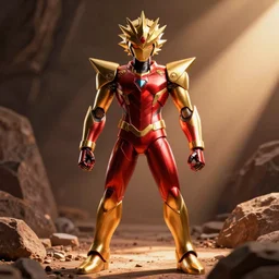Gokai Red Gold Mode