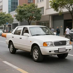 a non existing car that looks indentical to a very large cigarette on wheels