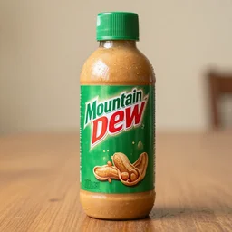 a new peanut butter flavored mountain dew