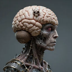 Brain Lord by H.R. Giger