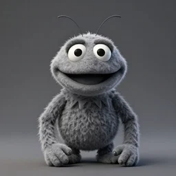 a high quality photo of a strange insectoid muppet god with furry fuzzy body and many segmented legs and hypnotic eyes, explosions in the background, absurdist fantasy, sharp focus, vibrant, vivid, symmetry, highly detailed, cinematic, intricate lines, concept art by giger, lisa frank, matt groening