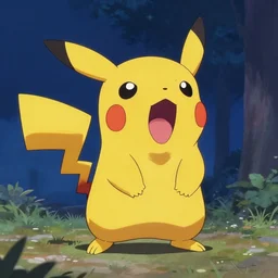 uncanny screaming pikachu by beksinski