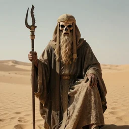 menacing presence of the desert's lobotomized scribal overlord - n 9