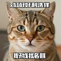 A cat meme