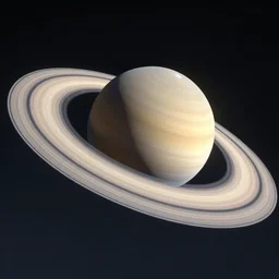 3 d render of a spaceship near saturn