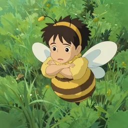 disappointed bee by Studio Ghibli