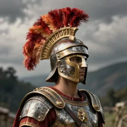 roman centurion crest plume
