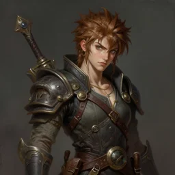 Dorohedoro, pretty, beautiful, DnD character art portrait, matte fantasy painting, DeviantArt Artstation, by Jason Felix by Steve Argyle by Tyler Jacobson by Peter Mohrbacher, cinematic lighting