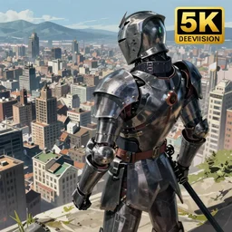 knights of sidonia key visual, overlooking a cityscape, masterpiece illustration, trending on artstation, daily deviation, cinematic, 8k scan hq