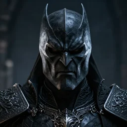 face of an armored villian, sauron, evil, dark, mask, Black Mask
