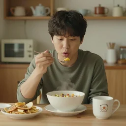 korean film still from korean adaptation of cereal central: the series