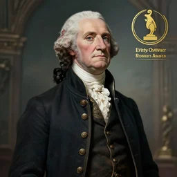 fantasy art hyper photorealistic ai created interesting bizarre george washington fantastic art award winning best ultra detailed magnificent