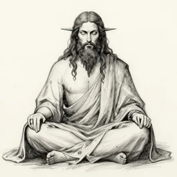 a badly drawn image of god, from the mind of a genius