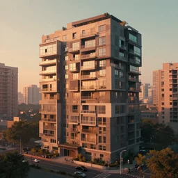 cyberpunk apartment in the style of lofi, calm tones, warm,