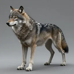 female wolf queen, 4 k, art station concept art, highly detailed