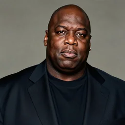 DSLR photo portrait still of 50 year old age 50 Notorious BIG at age 50!!!, 85mm f1.8
